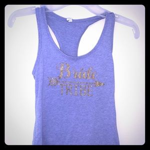 Small custom “Bride Tribe” tank